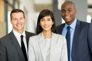 business executive in office